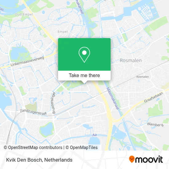 Kvik Den Bosch map