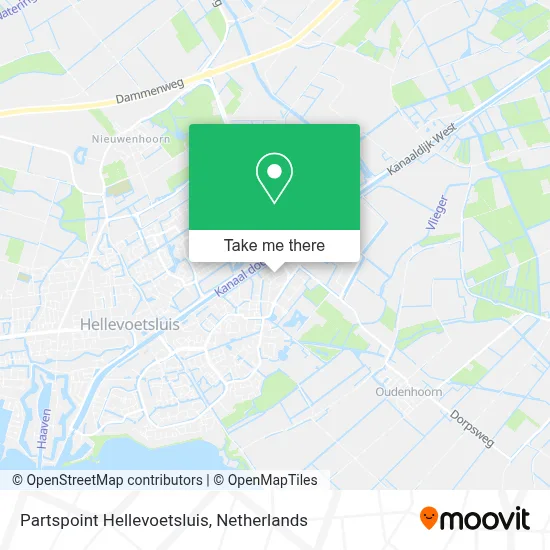 Partspoint Hellevoetsluis map