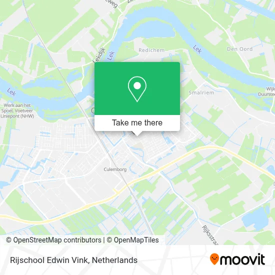 Rijschool Edwin Vink map