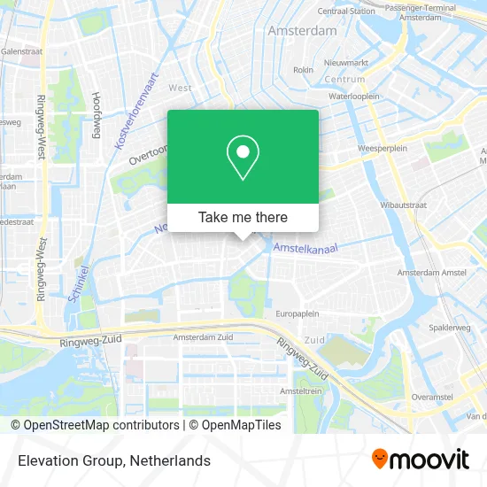 Elevation Group map