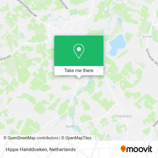 Hippe Handdoeken map