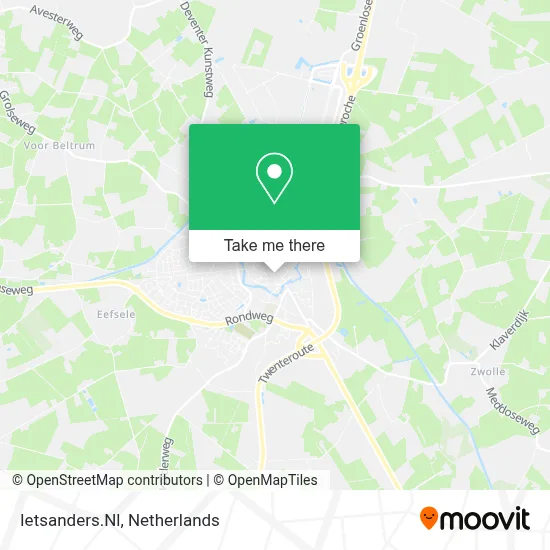 Ietsanders.Nl map