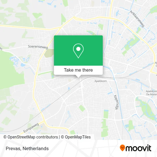 Prevas map