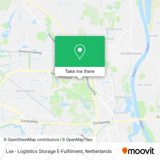 Lse - Logistics Storage E-Fulfilment map