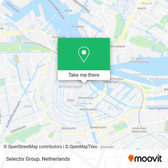 Selectis Group map