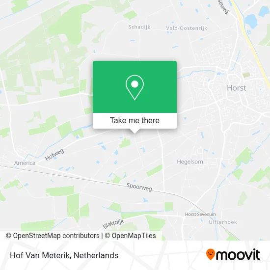 Hof Van Meterik map