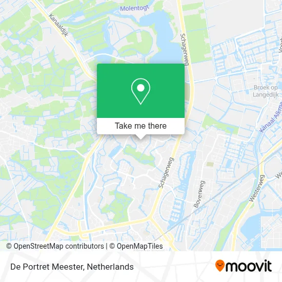 De Portret Meester map