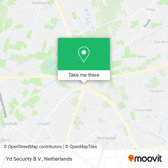 Yd Security B.V. map