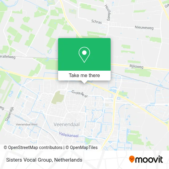 Sisters Vocal Group map