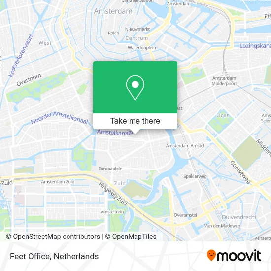 Feet Office map