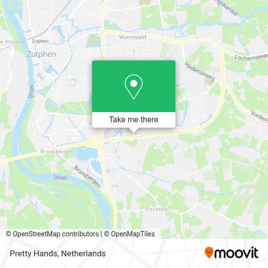 Pretty Hands map