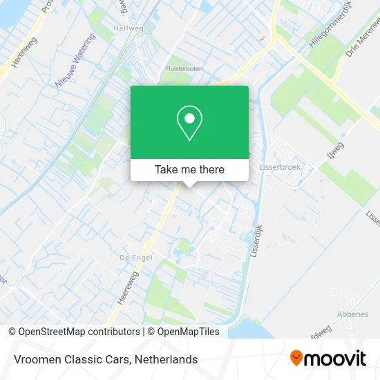 Vroomen Classic Cars map