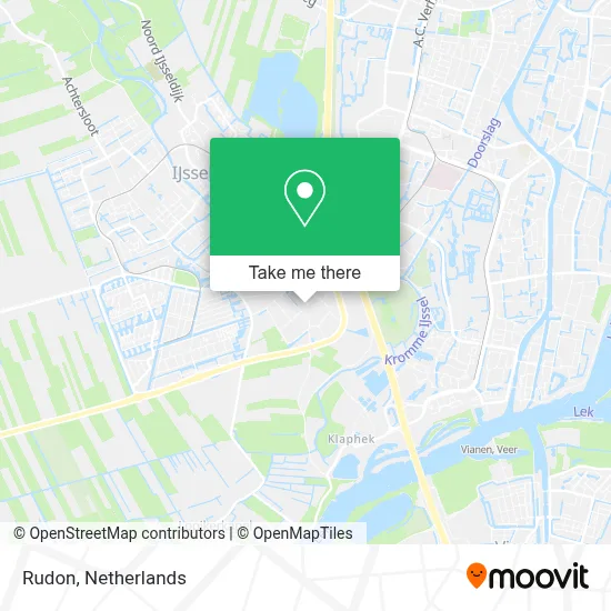 Rudon map