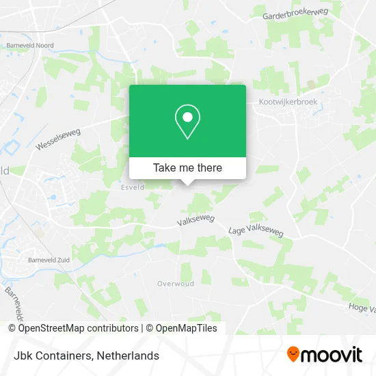 Jbk Containers map