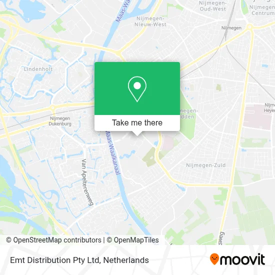 Emt Distribution Pty Ltd map