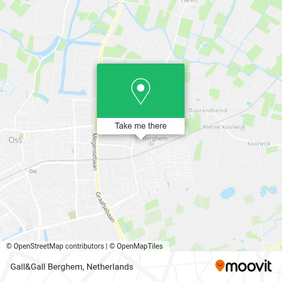 Gall&Gall Berghem map
