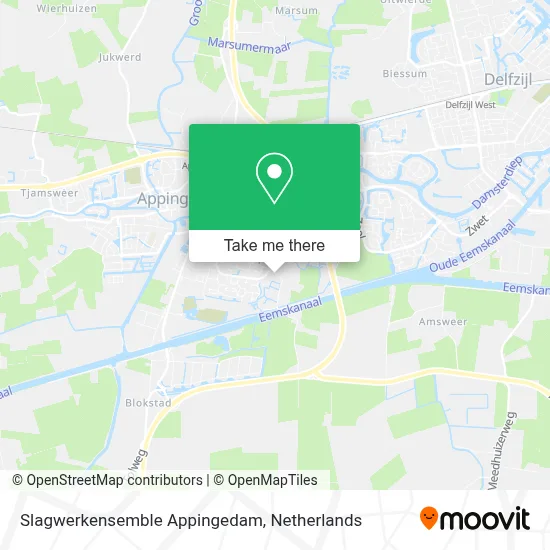 Slagwerkensemble Appingedam map