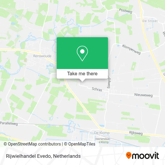Rijwielhandel Evedo map