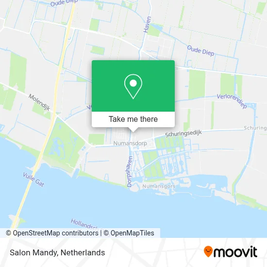 Salon Mandy map