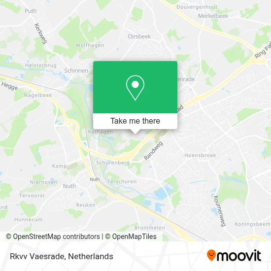 Rkvv Vaesrade map