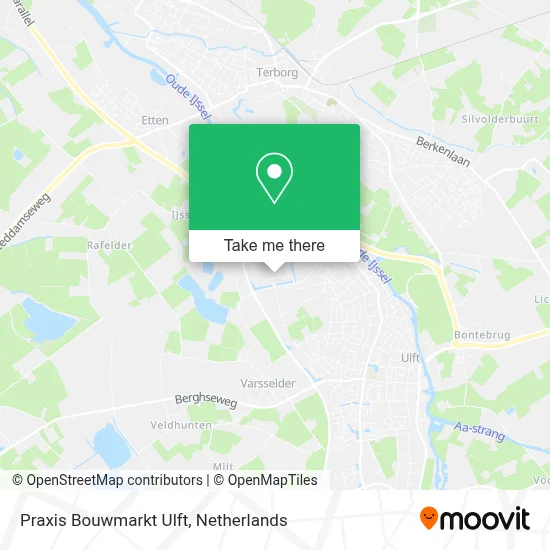 Praxis Bouwmarkt Ulft map
