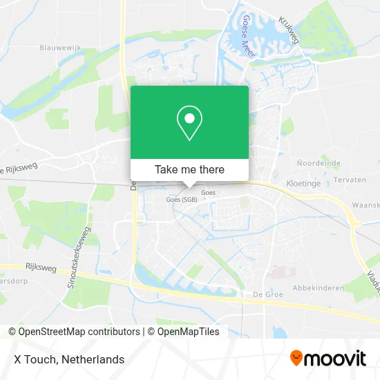 X Touch map