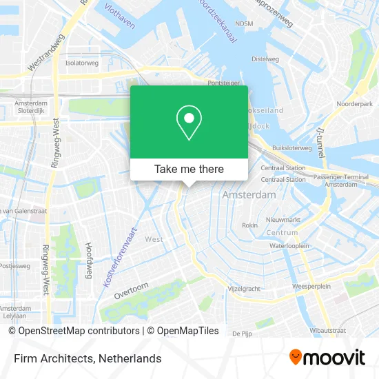 Firm Architects map