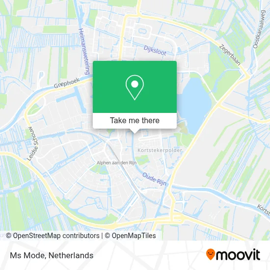 Ms Mode map