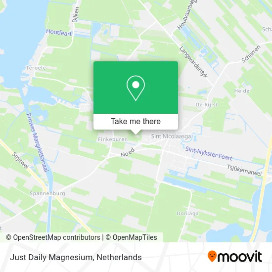 Just Daily Magnesium map