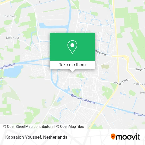Kapsalon Youssef map