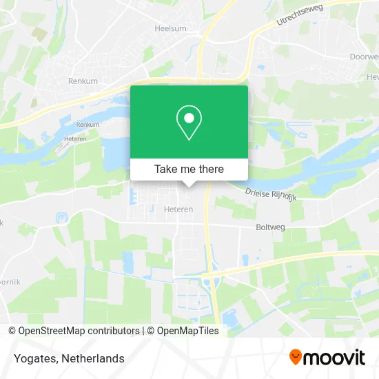 Yogates map
