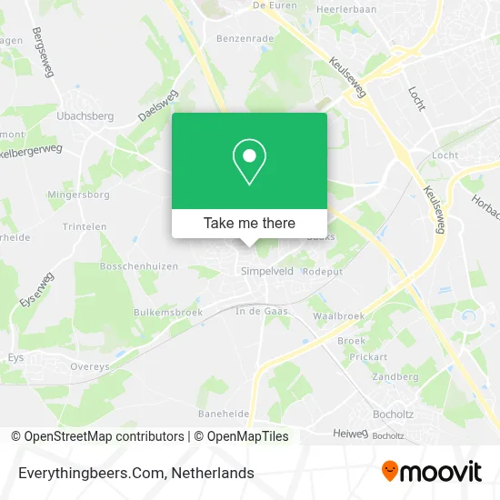 Everythingbeers.Com map