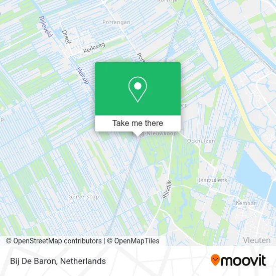 Bij De Baron map