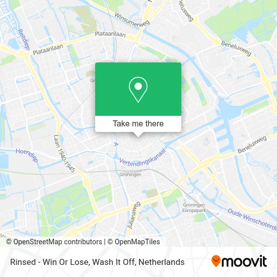 Rinsed - Win Or Lose, Wash It Off map