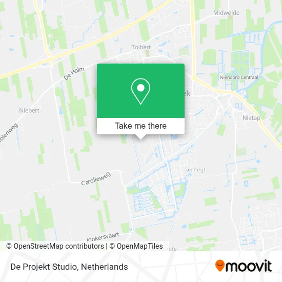 De Projekt Studio map