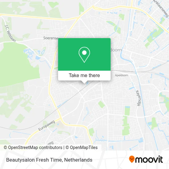 Beautysalon Fresh Time map