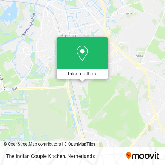 The Indian Couple Kitchen map