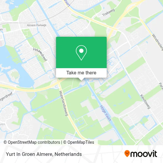 Yurt In Groen Almere map