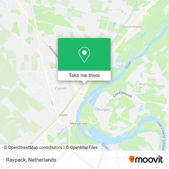 Raypack map