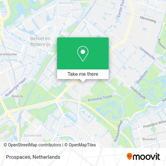 Prospaces map