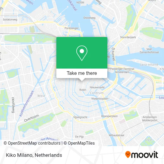 Kiko Milano map