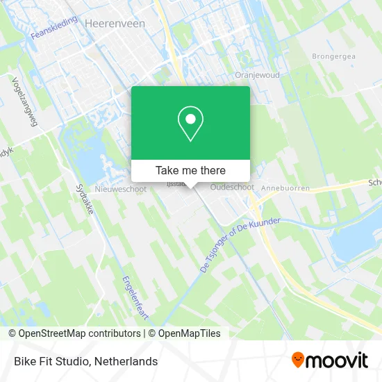 Bike Fit Studio Karte