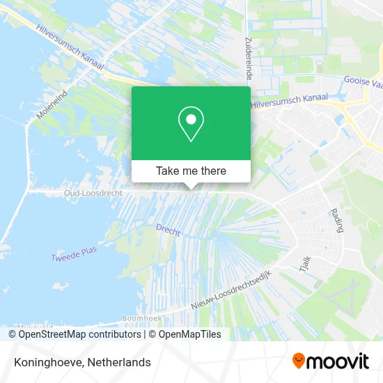 Koninghoeve map