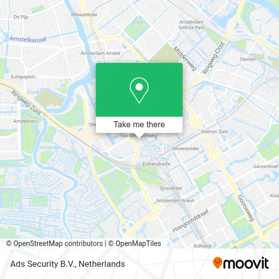 Ads Security B.V. map