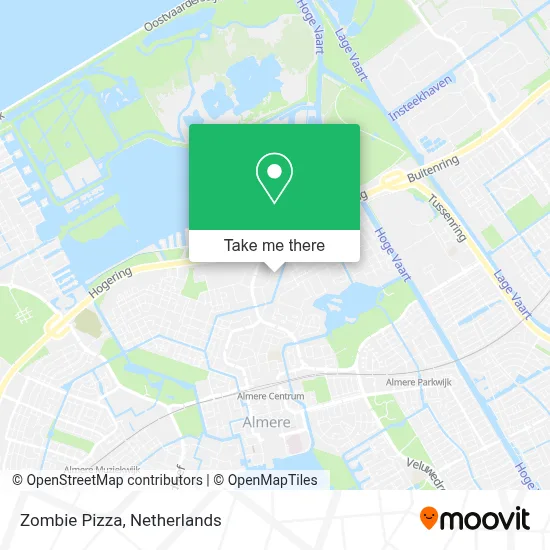 Zombie Pizza map