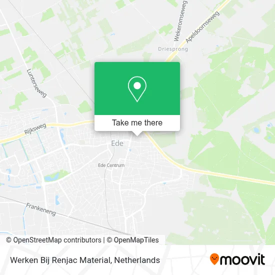 Werken Bij Renjac Material map