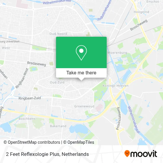 2 Feet Reflexologie Plus map