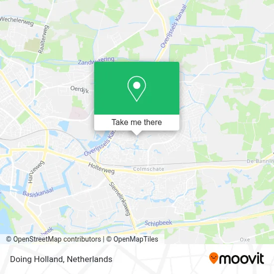 Doing Holland map