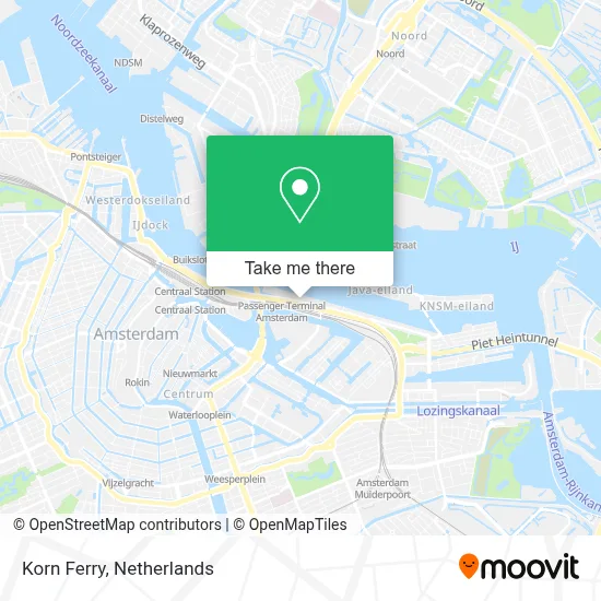 Korn Ferry map