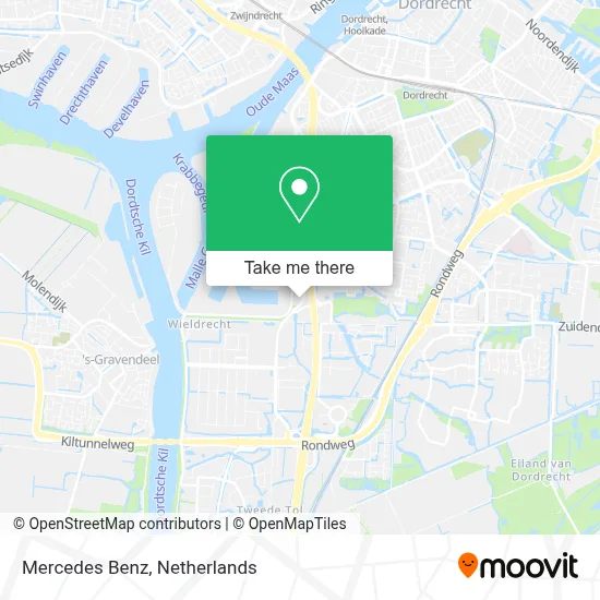 Mercedes Benz map